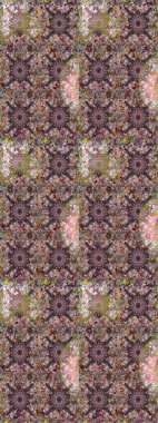 Düğün davetiyeleri için çiçek deseni, tebrik kartları, hatıra defteri, baskı, hediye paketi, imalat. Kahverengi ruhani çiçeklerle suluboya tarzında zarif, pürüzsüz desen, tasarım elementleri. Düzenlenebilir