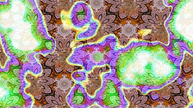 Tarafsız renklerde. Raster deseni. Soyut çiçek çizim kalıbı arka planı. Raster illüstrasyonu. Küçük çiçekte sevimli çiçek deseni var..