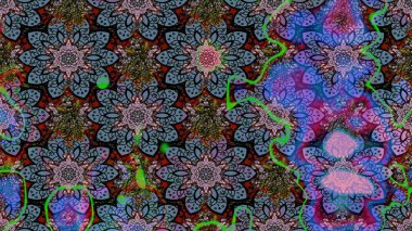 Üst manzara, yumuşak stil. Tarafsız renklerde manzaralı çiçek deseni. Sevgililer günü ve tebrik kartı konsepti için şık bir davetiye. Çiçek kompozisyonu, el boyası, hassas şablon..