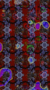 Sketch Colour Spring Theme eskiz kalıbı. Sevimli çiçek raster deseni. Kahverengi renkli çiçekler. Düz Çiçek Elementleri Tasarımı.