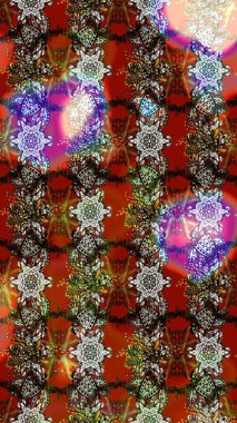 Çiçek rengi eskiz deseni. Klasik taslak çizimi. Raster Yumuşak kumaş deseni. Raster çiçek izi..