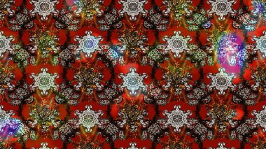 Fantezi çiçekli eskiz deseni, doğal duvar kağıdı, çiçek desenli kıvrım çizimi. Paisley el çizimi elementler. Ev dekoru.