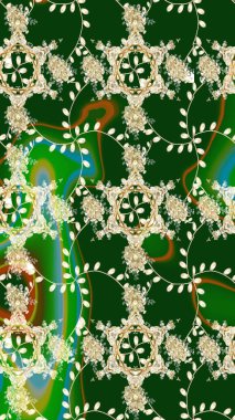 Kızılderili desenli desenli desenli şal deseni. Etnik Mandala süsü. Raster Henna dövme stili. Tekstil, tebrik kartı, boyama kitabı, telefon kılıfı baskısı için kullanılabilir.