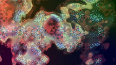 Eski usul küçük çiçekli şirin bir eskiz deseni. Moda arka planında parlak buketler. Kumaş, duvar kağıdı ve kağıt üzerine baskı yapmak için gelişen arka plan. Raster illüstrasyonu.