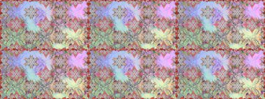 Çiçekli karalama şeklinde Raster çiçek deseni. Tarafsız renklerde çiçekler. Nazikçe, güzel çiçek arkaplanı..