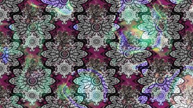 Küçük gri çiçeklerle oldukça eski bir besin torbası deseni. Tekstil, kumaş, kapaklar, duvar kağıtları, baskı, paket, koleksiyon defteri, örgü, dekupaj için çiçek arkaplanı..