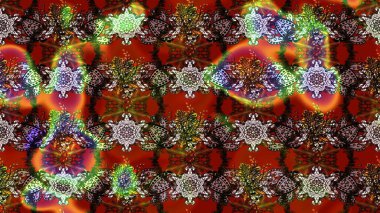 Çiçekli çiçek deseni, suluboya. Raster deseni. Süslü kumaş deseni.