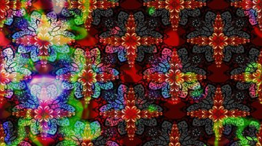 Kızılderili desenli desenli desenli şal deseni. Etnik Mandala süsü. Raster Henna dövme stili. Tekstil, tebrik kartı, boyama kitabı, telefon kılıfı baskısı için kullanılabilir.