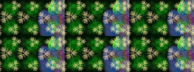 Organik elementler. Suluboya etkisi. Raster deseni. Botanik çizim deseni.