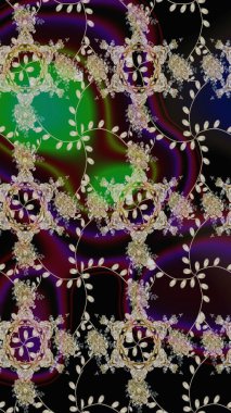 Çiçekli çiçek deseni, suluboya. Siyah renkli çiçekler. Renkli Bahar Teması eskiz kalıbı. Düz Çiçek Elementleri Tasarımı. Raster illüstrasyonu.