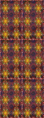 Çiçekli, suluboya desenli kusursuz çiçek deseni. Süslü kumaş deseni. Raster deseni.