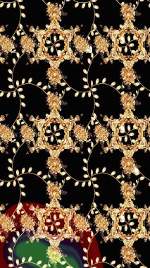 Sevgililer günü ve tebrik kartı konsepti için şık bir davetiye. Manzaralı çiçek deseni. Üst manzara, yumuşak siyah ve bej renkli. Çiçek kompozisyonu, el boyası, hassas şablon..