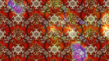 Sketch Floral Pattern in Raster illustration. Fancy fabric pattern. Colour Spring Theme sketch pattern Background. Flat Flower Elements Design.