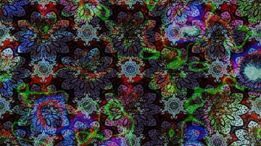 Tomurcukları çiçek olan sevimli bir çiçek deseni. Eskiz geçmişi. Raster illüstrasyonu. Kumaş, tekstil, duvar kağıdı baskısı için. Eski usul. Raster..