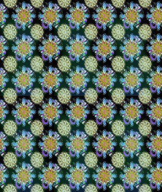 Parlak elementlerin. El çizimi Raster çizimi. Duvar kağıdı, web sayfası arka planı, ambalaj kağıdı, davetiye, broşür, afiş veya web sitesi için kusursuz çiçek deseni kullanılabilir.