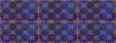 Çiçekle kusursuz desen. Mor ve mavi renkte çiçekler. Renkli Bahar Temalı Kusursuz Arkaplan. Düz Çiçek Elementleri Tasarımı.