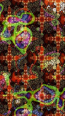 Çizim çiçek deseni duvar kağıdı, web sitesi arka planı, ambalaj kağıdı, davetiye, broşür, afiş veya web sitesi için kullanılabilir. Karalama elementleri. El çizimi Raster illüstrasyonu.