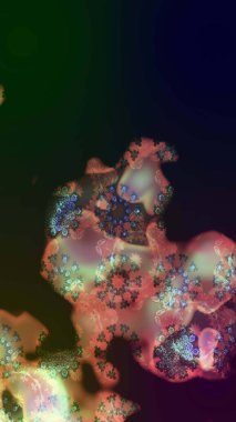 Gri renkli çiçekler. Raster illüstrasyonu. Çizim çiçek deseni duvar kağıdı için kullanılabilir.