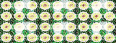 Güzel kumaş deseni. Raster illüstrasyonu. Küçük bir çiçekte eskiz deseni. Güzel çiçek arkaplanı..