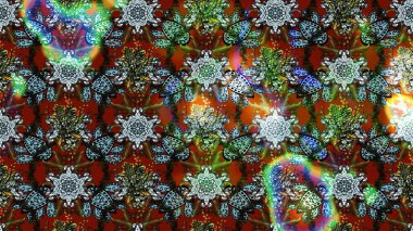 Anti-stres için soyut örnek sayfası. Raster illüstrasyonu. Kahverengi renklerde.