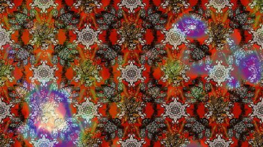 El yapımı çiçek ve bitki koleksiyonu. Raster illüstrasyonu. Eskiz tarzı kahverengi renklerde. Şirin karalamalı çiçek desenli çizim. Raster illüstrasyonu.