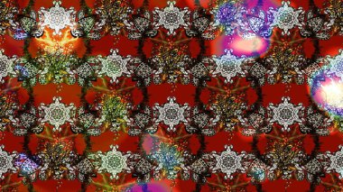 Soyut etnik raster çizim kalıbı. Kabile sanatı boho baskısı, klasik çiçek arkaplanı. Arkaplan dokusu, duvar kağıdı, kahverengi renkli çiçek teması.