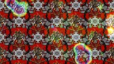 Çizim çiçek deseni duvar kâğıdı olarak kullanılabilir. Gri renkli çiçekler. Raster illüstrasyonu.