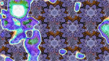 Şirin çiçek elementleri. Raster illüstrasyonu. Taslak desenli, modaya uygun kumaş deseni. Renkli Bahar Teması eskiz kalıbı. Düz Çiçek Elementleri Tasarımı.