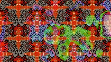 Küçük çiçekteki sevimli çiçek deseni. Kahverengi renkte çiçekler.