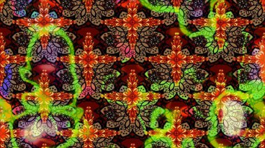 Raster illüstrasyonundaki çiçek desenli çizim. Suluboya tarzında siyah renkte çiçekler.