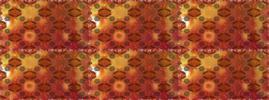 Asya tekstil tarzında. Güzel kumaş deseni. Kusursuz çiçek deseni. Düz Çiçek Elementleri Tasarımı. Raster illüstrasyonu. Renkli Bahar Teması Kusursuz Arkaplan.