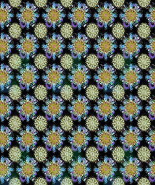 Siyah ve nötr renklerde çiçeklerle kusursuz çiçek deseni. Suluboya tarzında siyah ve nötr renkler üzerine çiçekler.