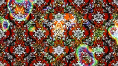 Kızılderili desenli desenli desenli şal deseni. Etnik Mandala süsü. Raster Henna dövme stili. Tekstil, tebrik kartı, boyama kitabı, telefon kılıfı baskısı için kullanılabilir.