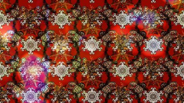 Çiçekli karalama şeklinde Raster çiçek deseni. Yumuşak, yaz çiçekli arka plan. Kahverengi renkte çiçekler.