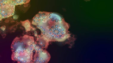 Çiçekli karalama şeklinde Raster çiçek deseni. Nazikçe, güzel çiçek arkaplanı. Gri renkli çiçekler.