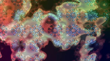 Gri renkli etnik çiçekli zarif eskiz deseni. Raster Çiçek İllüstrasyonu güzel tekstil..