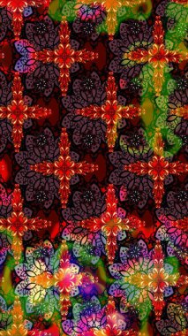 Paisley el çizimi elementler. Fantezi çiçekli eskiz deseni, doğal duvar kağıdı, çiçek desenli kıvrım çizimi. Ev dekoru.