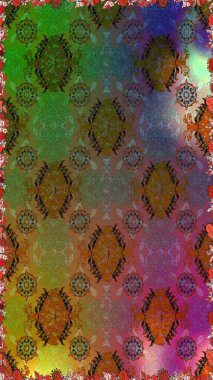 Çiçekli bahar çiçekleri. Küçük renkli çiçekler. Moda baskıları için zarif bir şablon. Motley illüstrasyonu. Kusursuz. Küçük çiçekte şirin desenler.