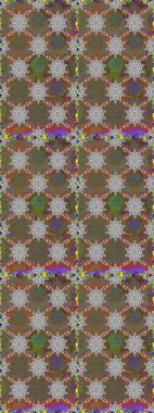 Küçük renkli çiçekler. Moda baskıları için zarif bir şablon. Kahverengi ve gri çiçekli bahar çiçekleri. Motley illüstrasyonu. Küçük çiçekte şirin desenler.