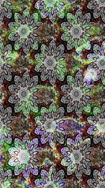 Sınır Kızılderili çiçekli paisley patten. Taslak süsleme izi. Tebrik kartı geçmişi, boyama kitabı, arkaplan ve tekstil için kullanılabilir. Raster Henna tarzı. Etnik Mandala havlusu.