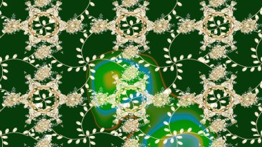 Raster 'ın taze dokusu. Paketleme, tekstil, duvar kâğıdı için çiçek eskizi. Yumuşak fayans. Yumuşak pamuk tasarımı. Klasik çiçek deseni.