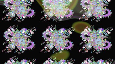 Siyah renkli çiçekler. Elle boyanmış suluboya resim çizimi çiçekler ve bitkiler.