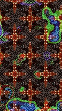 Güzel kumaş deseni. Çiçek arkaplan. Çizim raster deseni.