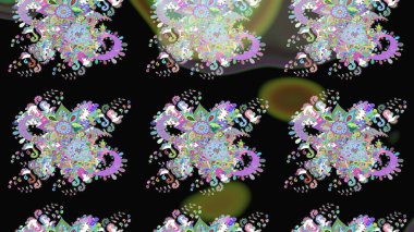 Siyah renkli çiçekler. Elle boyanmış suluboya resim çizimi çiçekler ve bitkiler.