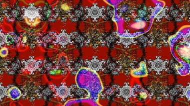 Çiçek arkaplan. Çizim raster deseni. Güzel kumaş deseni.