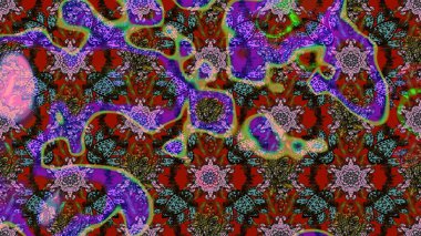 Güzel çiçek deseni. Kahverengi renkli çiçekler. Renkli Bahar Teması eskiz kalıbı. Düz Çiçek Elementleri Tasarımı.