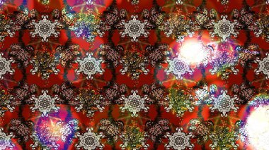 Raster illüstrasyonundaki çiçek desenli çizim. Güzel kumaş deseni. Renkli Bahar Teması eskiz kalıbı. Düz Çiçek Elementleri Tasarımı.