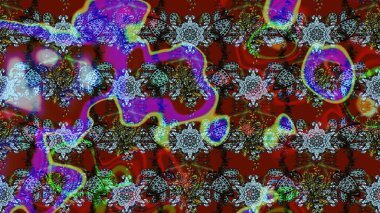 Kızılderili desenli desenli desenli şal deseni. Etnik Mandala süsü. Raster Henna dövme stili. Tekstil, tebrik kartı, boyama kitabı, telefon kılıfı baskısı için kullanılabilir.