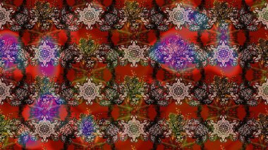 Çiçekli çizim şekli. Kahverengi renkli çiçekler. Renkli Bahar Teması eskiz kalıbı. Düz Çiçek Elementleri Tasarımı.