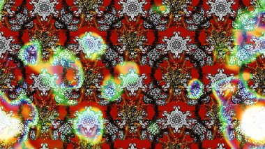 Sketch Floral Pattern in Raster illustration. Fancy fabric pattern. Colour Spring Theme sketch pattern Background. Flat Flower Elements Design.